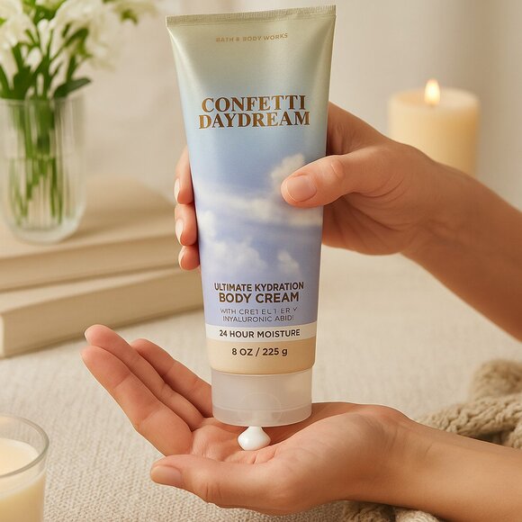 Bath & Body Works CONFETTI DAYDREAM Body Cream With Shea Butter - Picture 2 of 7